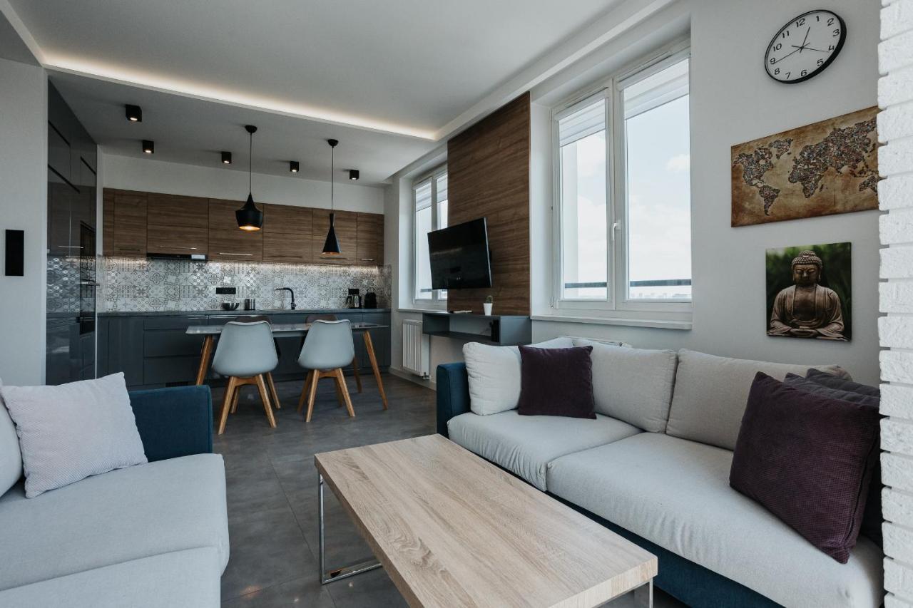 Ferienwohnung Sky Mountain View Free Parking Krakau Exterior foto